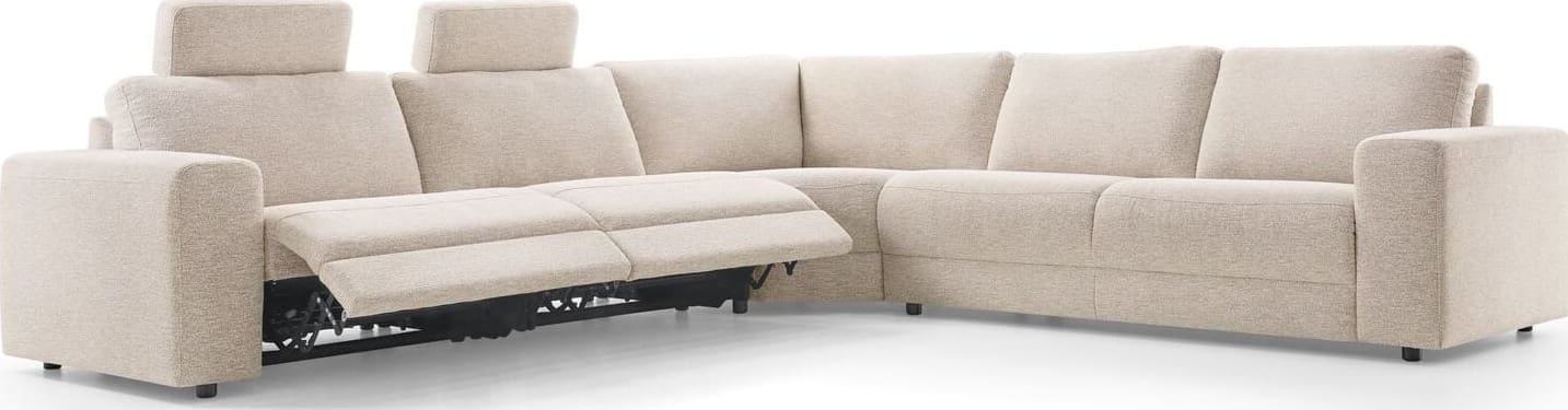Baenks Greenwich hoekbank met relaxfunctie