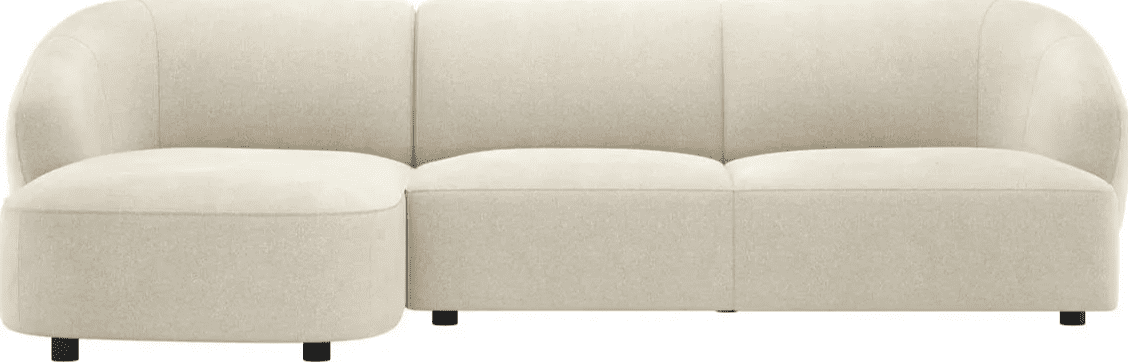Cervo 2.5-zitsbank + longchair links - Afbeelding 2