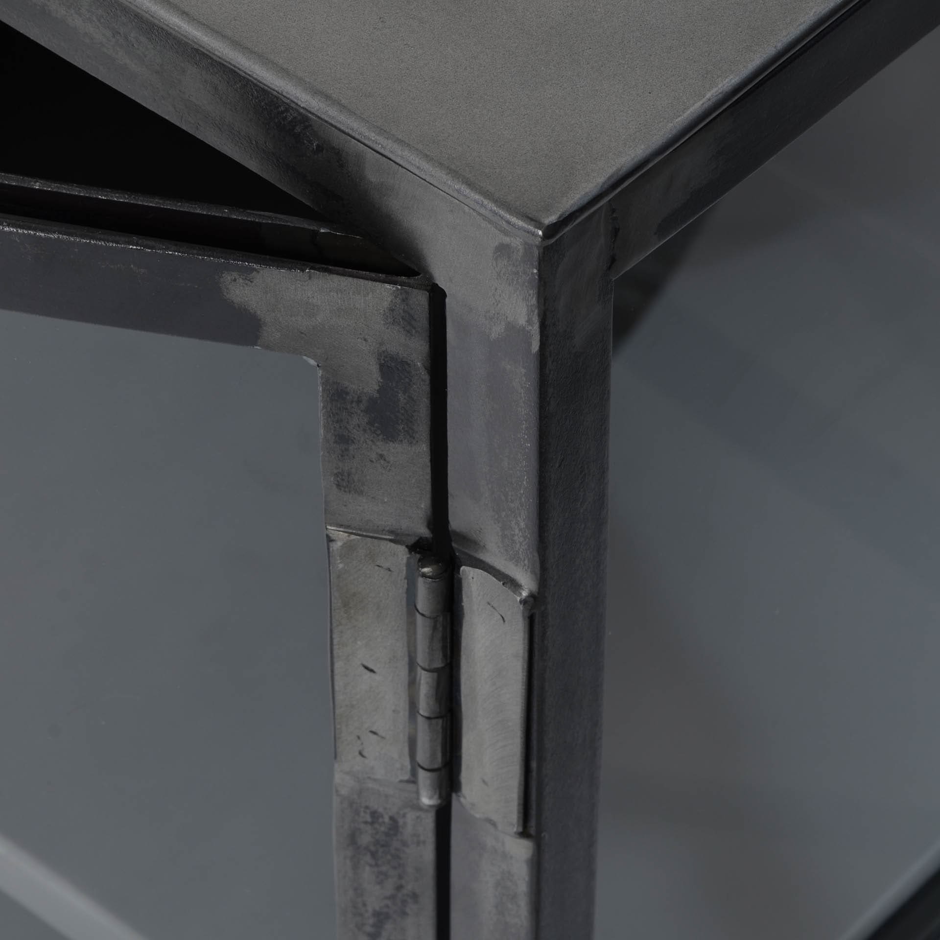Dressoir Rift Metal 4D - Gunmetal Bullcraft Dressoir 5861/44G