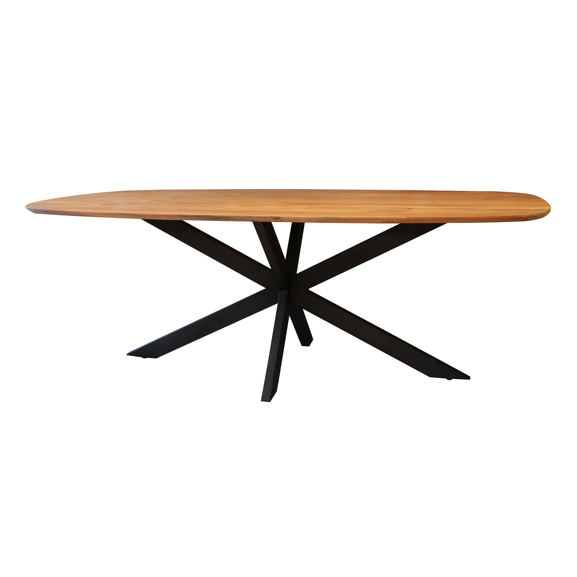 Eettafel Arhus Solid 215 - Massief Acacia Bullcraft Eettafel 2977/15