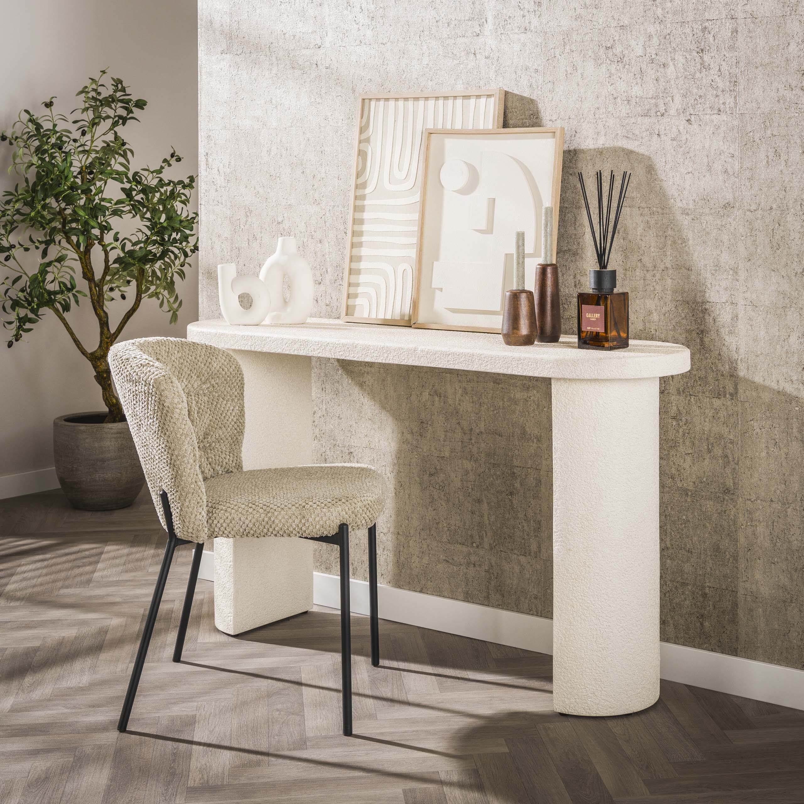 Hal--kaptafel Arch Stone - Marmer Composiet Bullcraft Hal--Wandtafel 3196/81