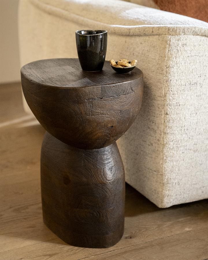 Bijzettafel Cobble - Brown By-Boo Bijzettafel 230284