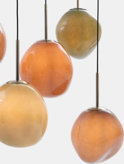 COCO maison Abby hanglamp 5*E27 Multi Hanglamp