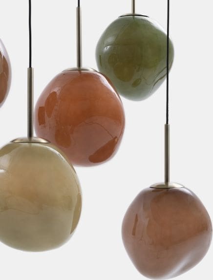 COCO maison Abby hanglamp 5*E27 Multi Hanglamp