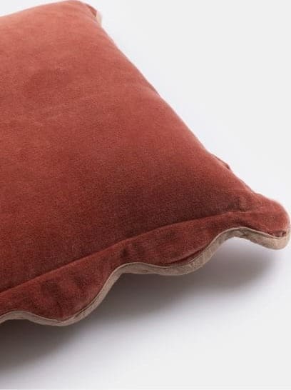 COCO maison Eva kussen 43x43cm Rood Sierkussen