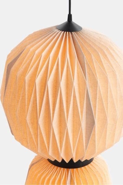 COCO maison Rikke hanglamp 2*E27 D40cm Beige Hanglamp