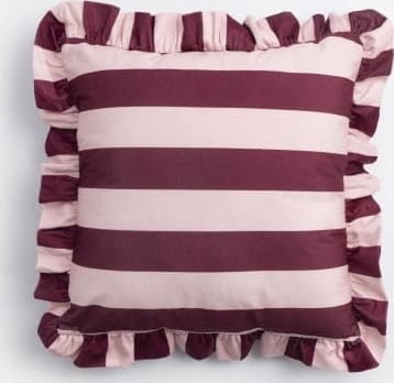 COCO maison Riva kussen 43x43cm Rood Sierkussen