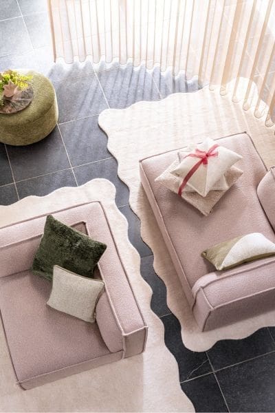 COCO maison Timeless - Clint kussen 60x60cm - groen Groen Sierkussen
