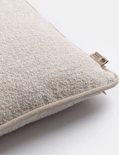 COCO maison Timeless - Cody kussen 43x43cm - beige Beige Sierkussen