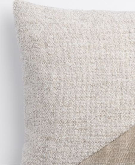 COCO maison Timeless - Jaez kussen 40x60cm - beige Beige Sierkussen