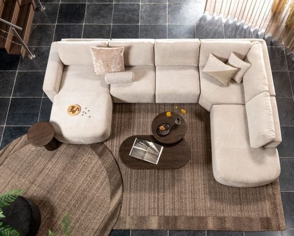 COCO maison Timeless - Jaez kussen 40x60cm - beige Beige Sierkussen