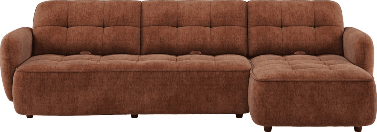 Casoli 3.5-zitsbank arm links + longchair rechts - Afbeelding 2