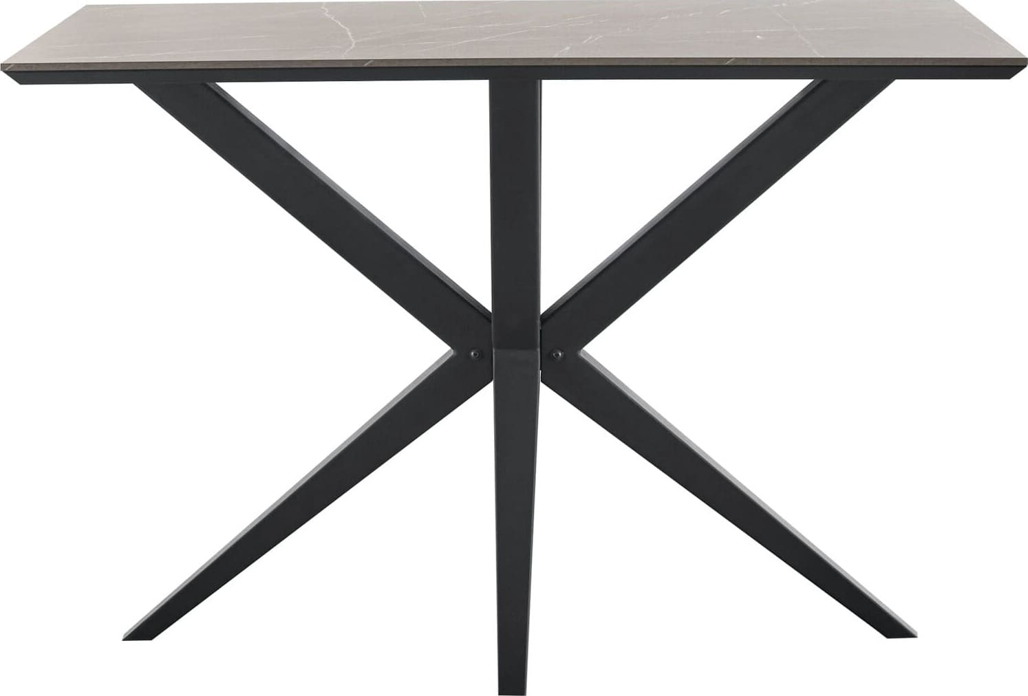 INHOUSE Bartafel Nevilia rechthoek 138x80cm Zwart Bartafel