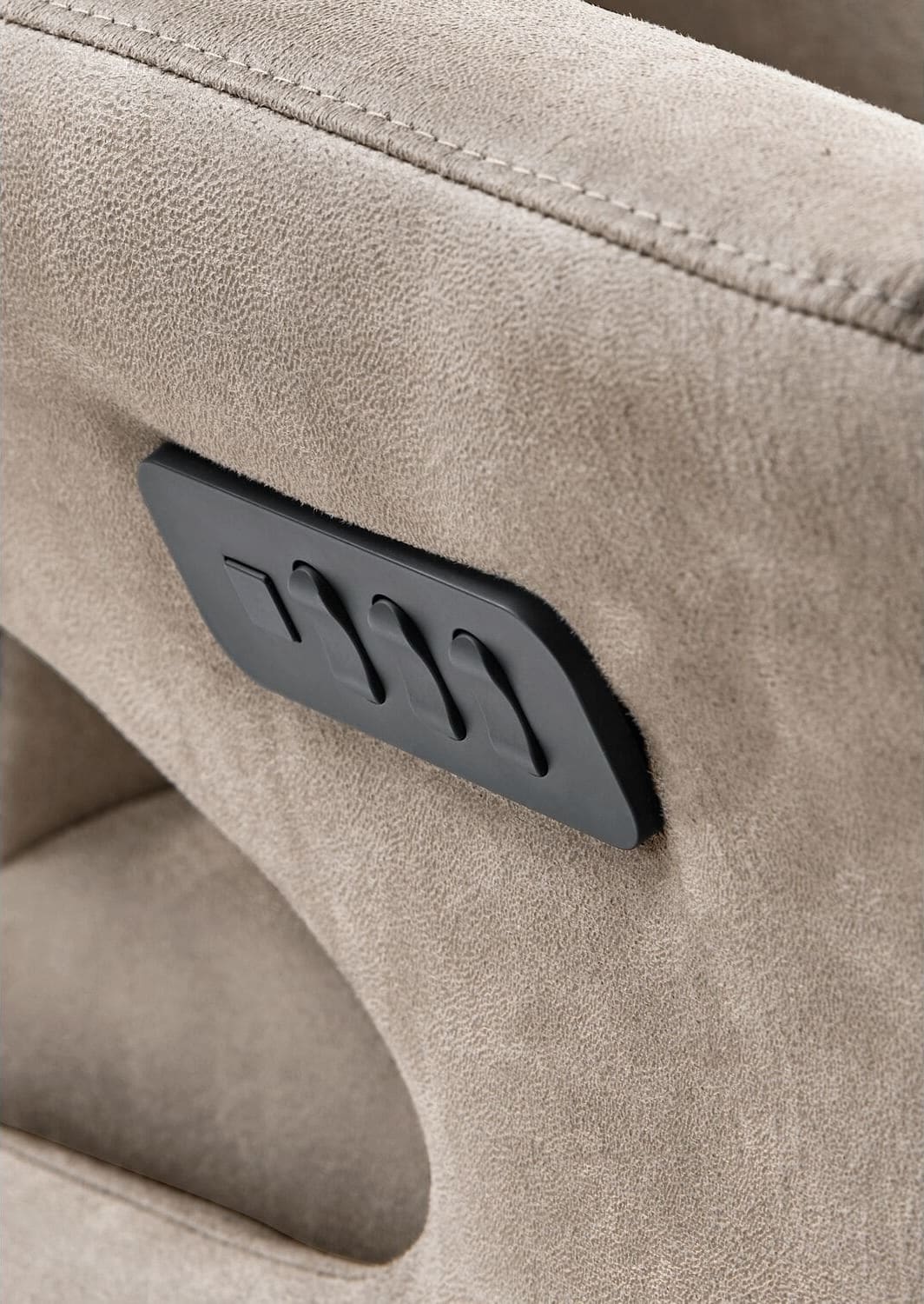 INHOUSE Relaxfauteuil Hamerio M bruin Bruin Fauteuil