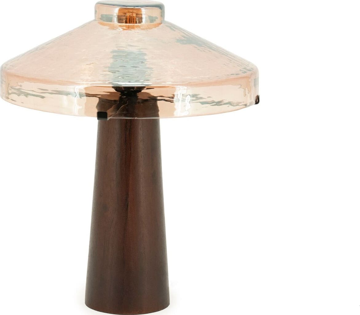 INHOUSE Tafellamp Dome bruin Bruin Tafellamp