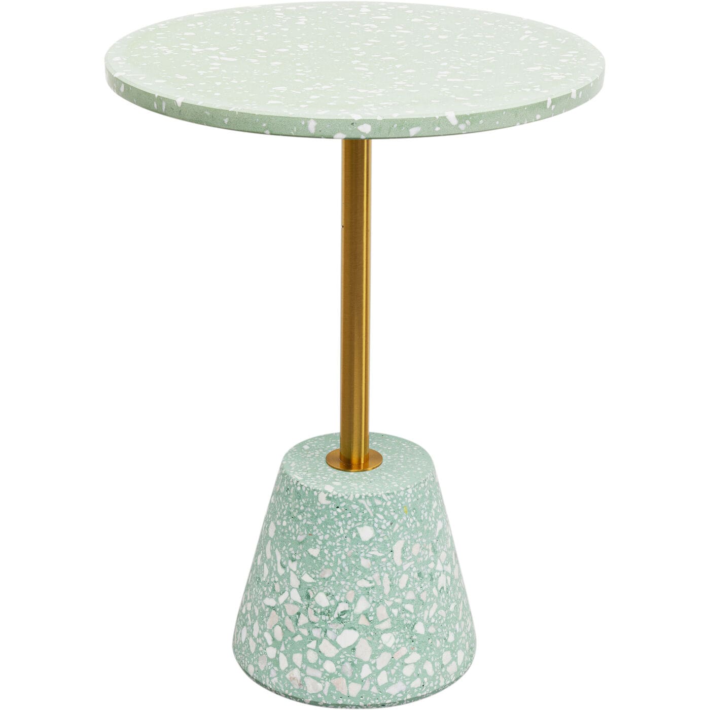 Bijzettafel Amore Mint Ø40cm Kare Design Bijzettafel 70265