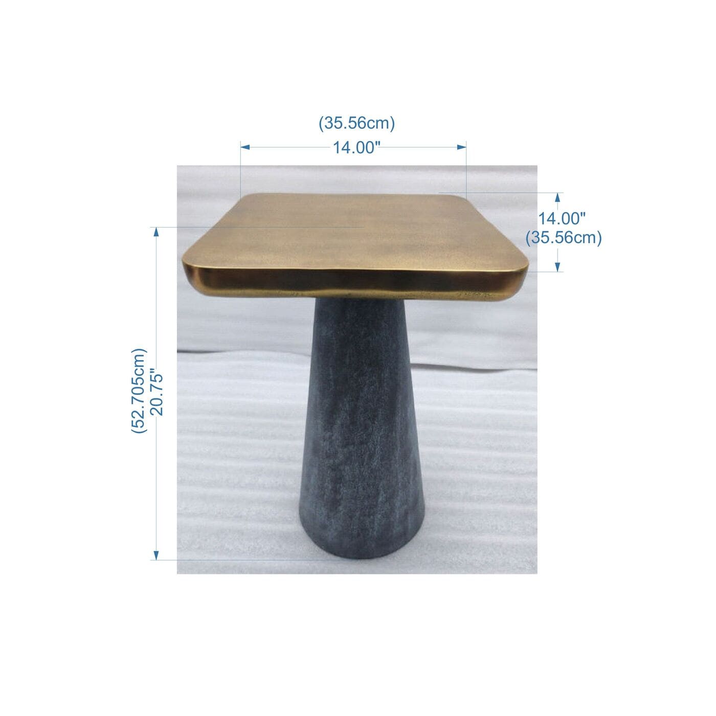 Bijzettafel Cora 35x35cm Kare Design Bijzettafel 86448