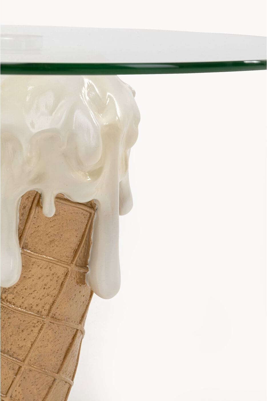 Bijzettafel Ice Cream Vanilla Ø48cm Kare Design Bijzettafel 71038