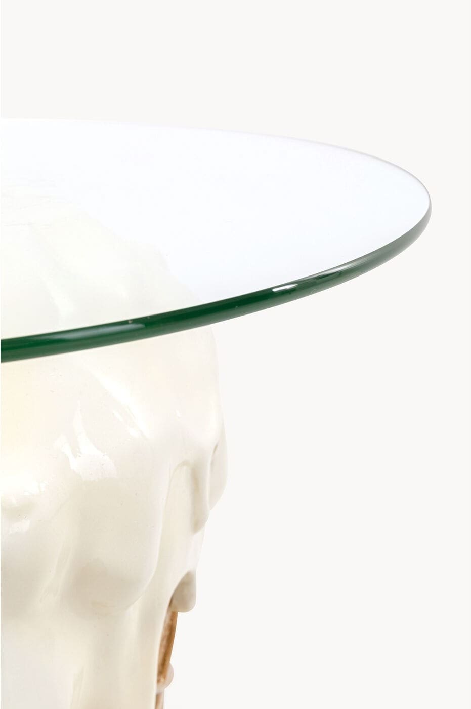 Bistro Tafel Ice Cream Vanilla Ø48cm Kare Design Eettafel 71037