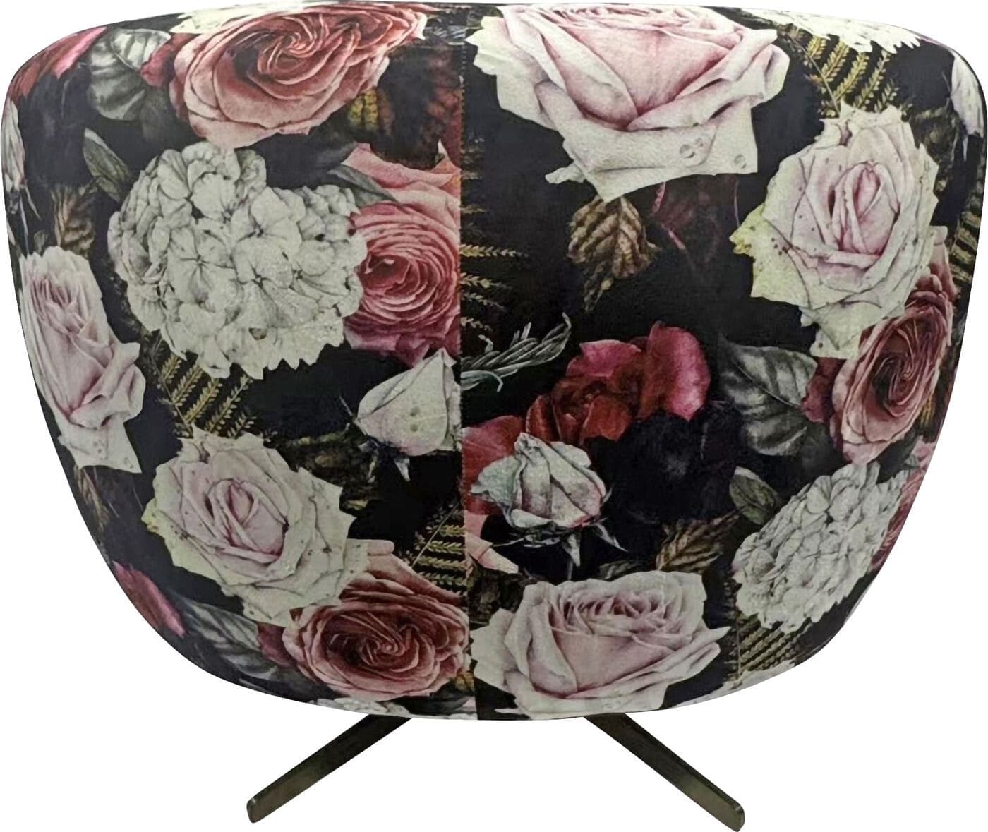Draaistoel Met Arm Peony Roses Kare Design Armstoel 71057