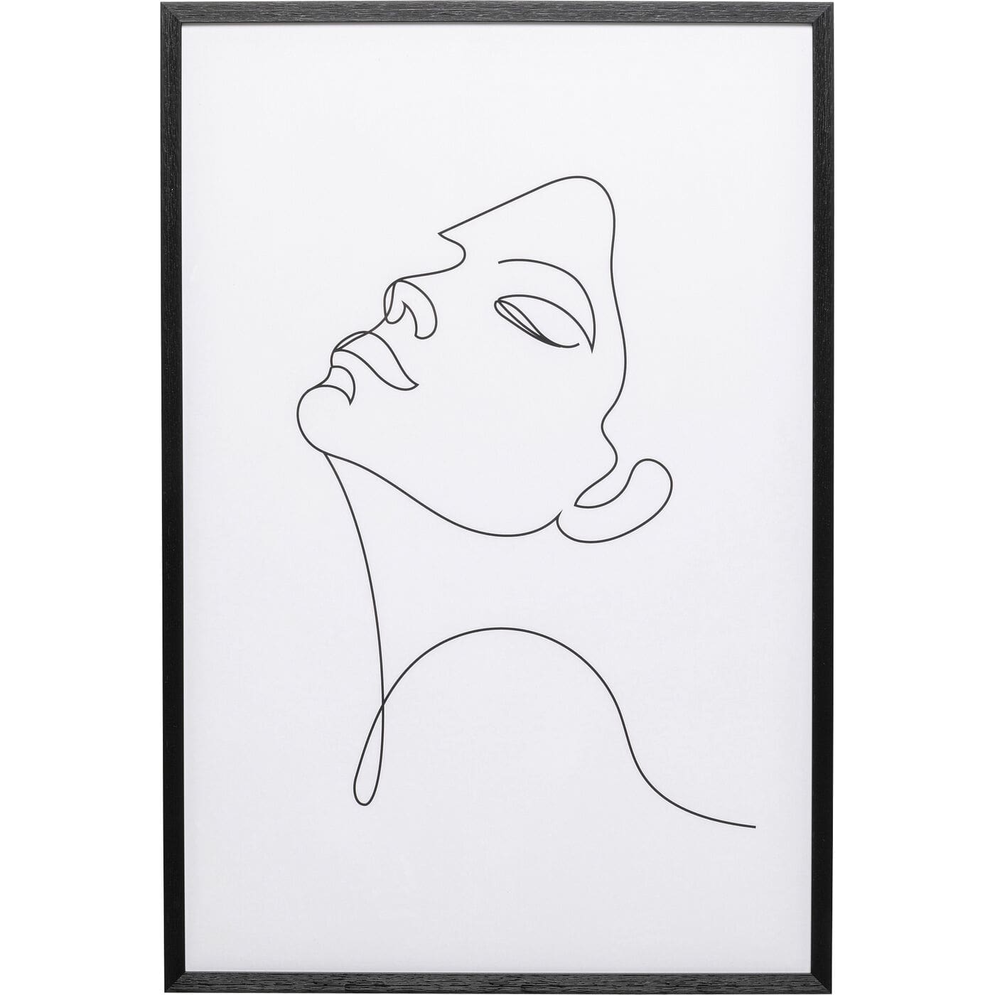 Fotolijst Drawing Lady 63x93cm Kare Design Schilderij 56769