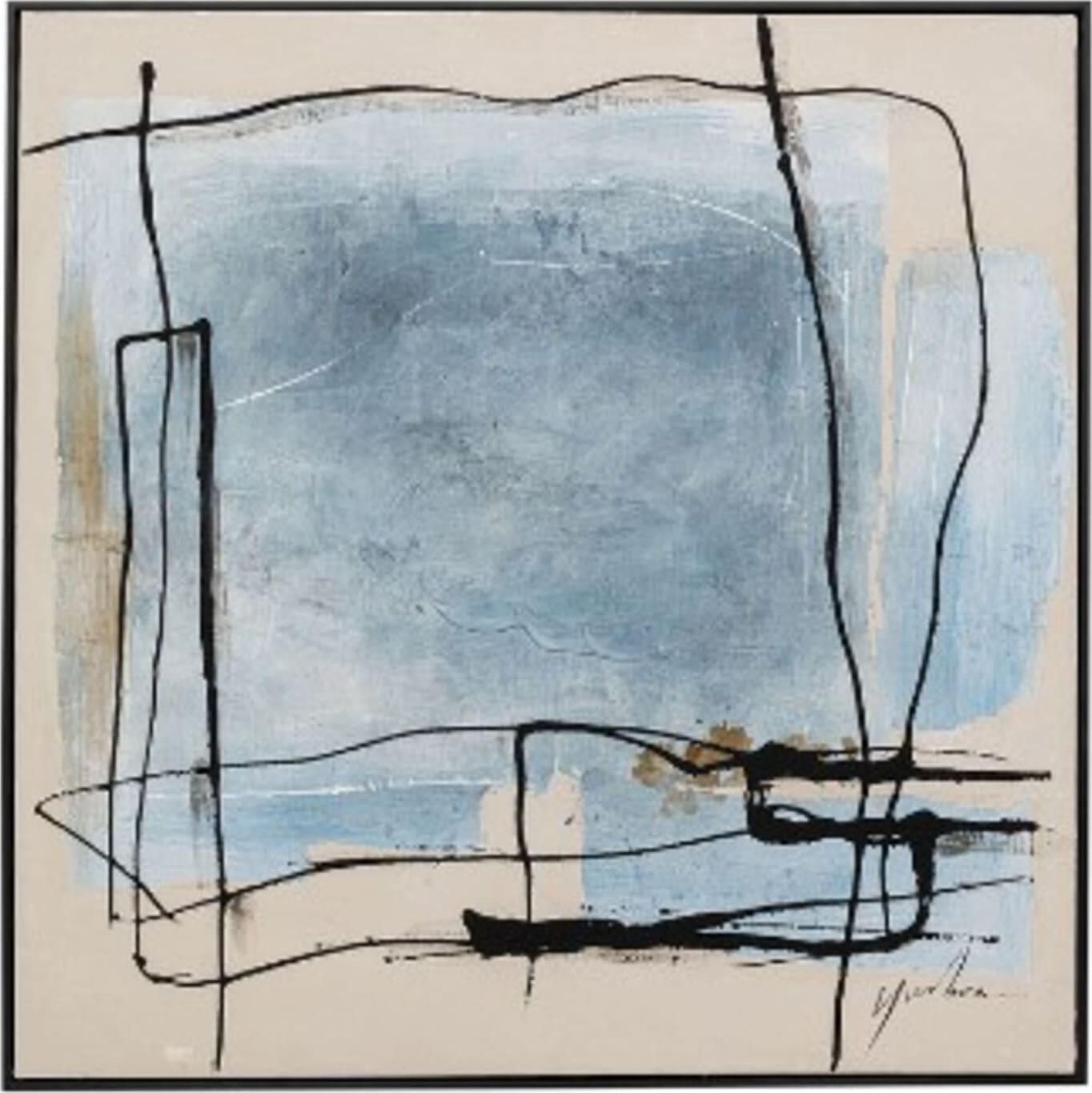 Fotolijst Dust Blue 55x75cm Kare Design Schilderij 57845