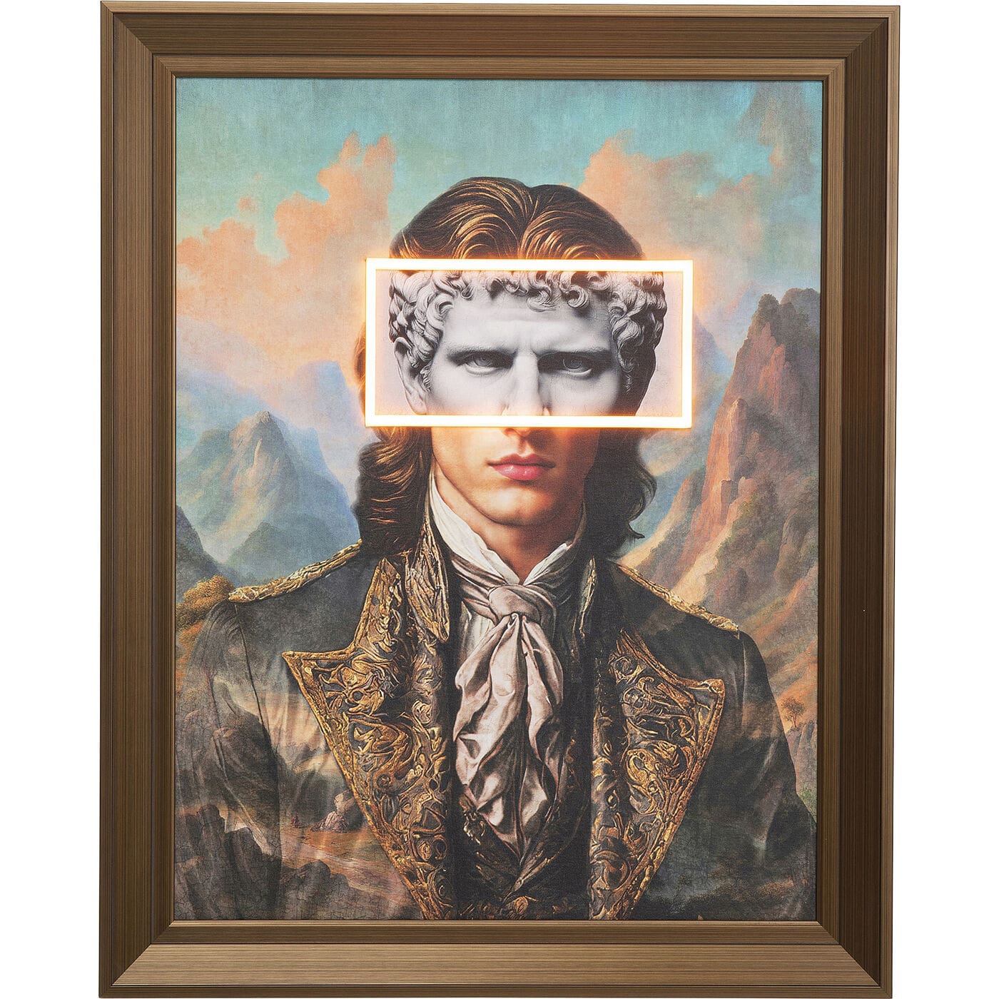 Fotolijst LED Art Gentleman 80x100cm Kare Design Schilderij 57156