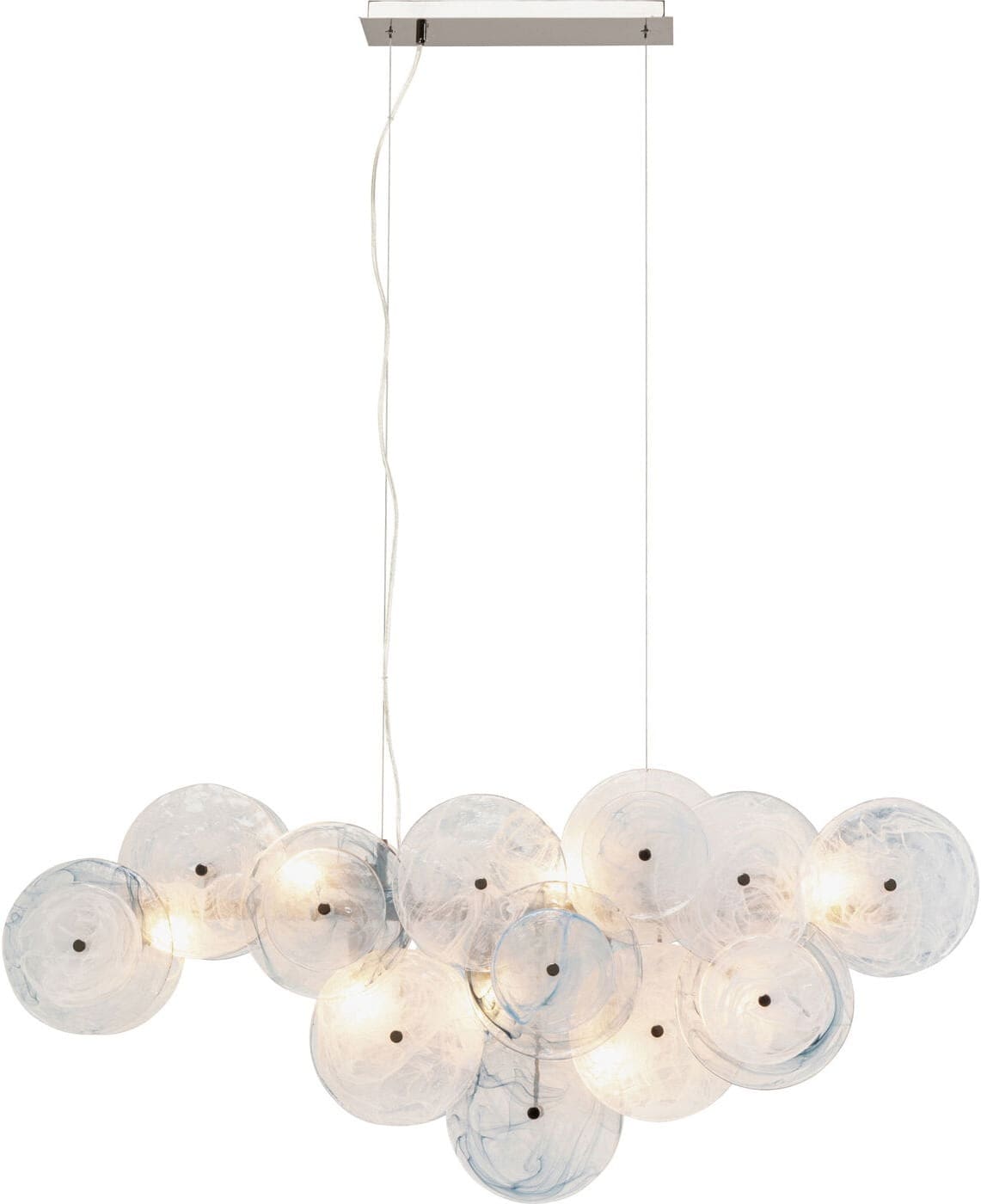 Hanglamp Aquamarine 121cm Kare Design Hanglamp 57805