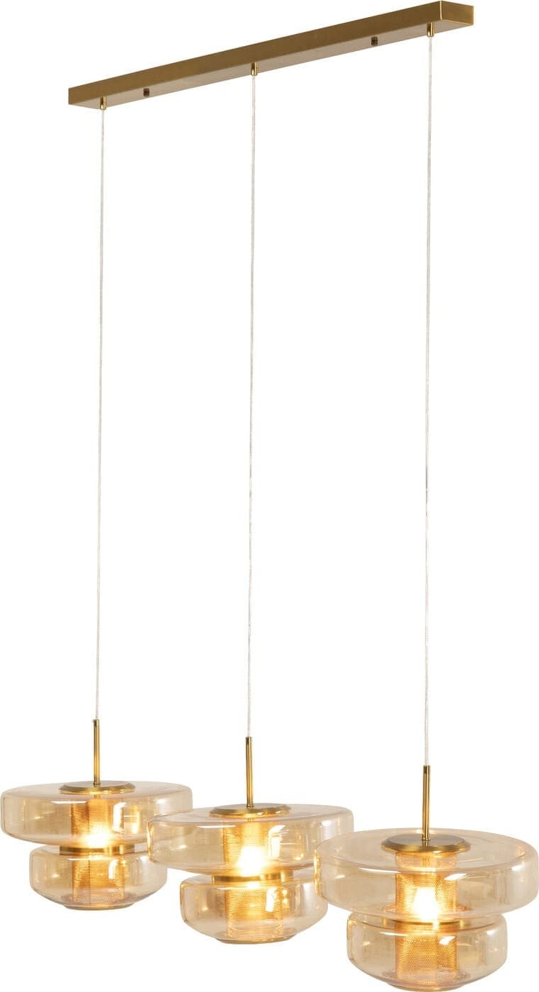 Hanglamp Arcadia Amber 125cm Kare Design Hanglamp 58407