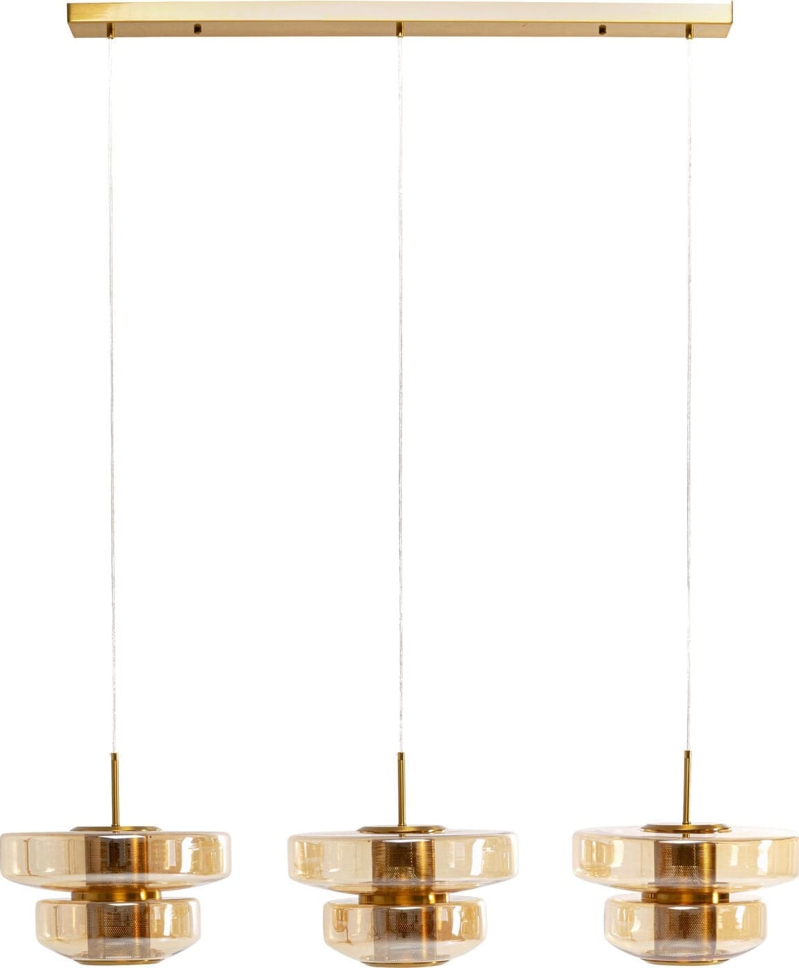Hanglamp Arcadia Amber 125cm Kare Design Hanglamp 58407