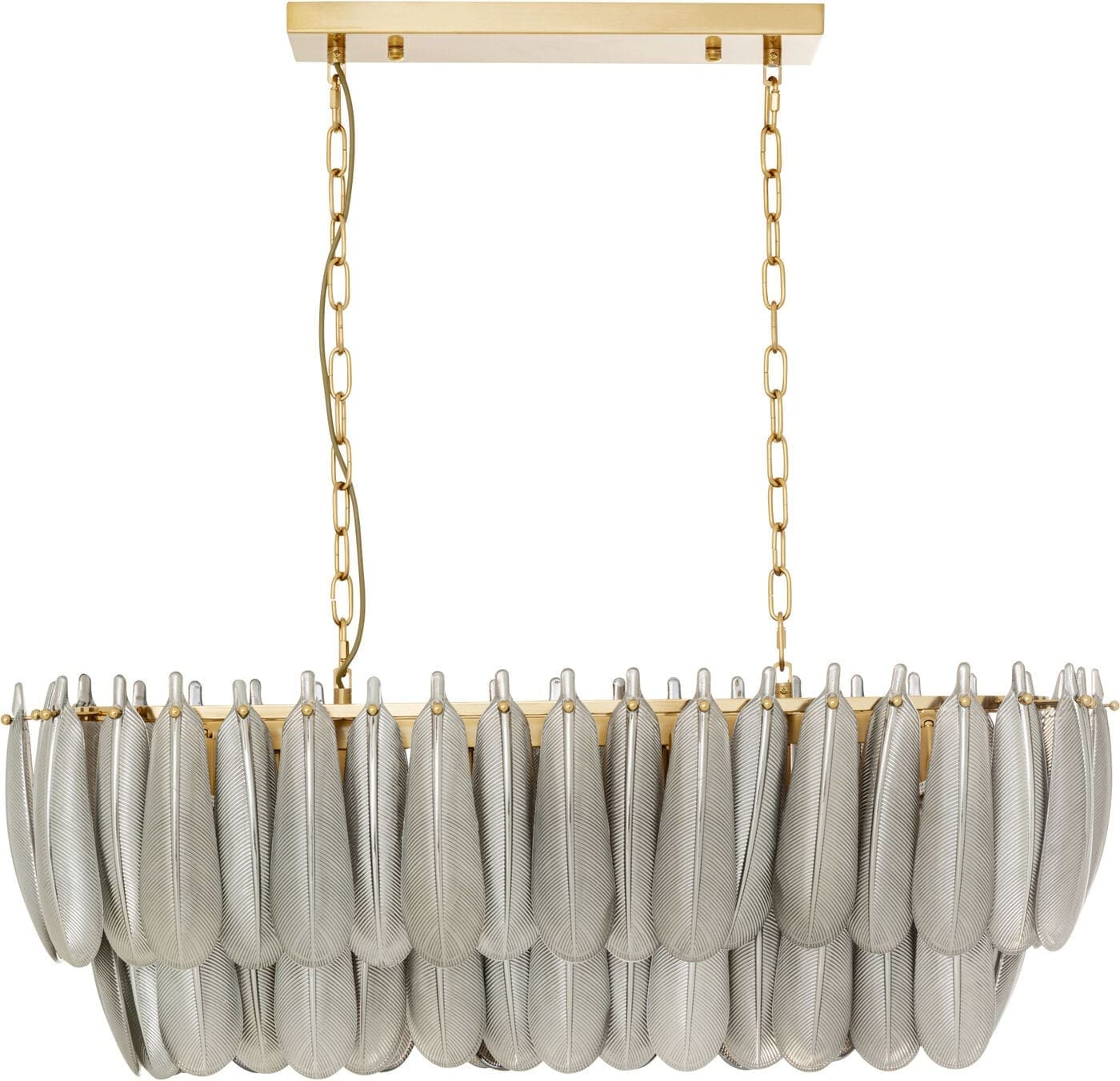 Hanglamp Feather Glow 95cm Kare Design Hanglamp 58059