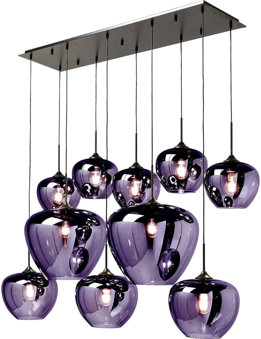 Hanglamp Sphere Night Blue Ten 160cm Kare Design Hanglamp 57639