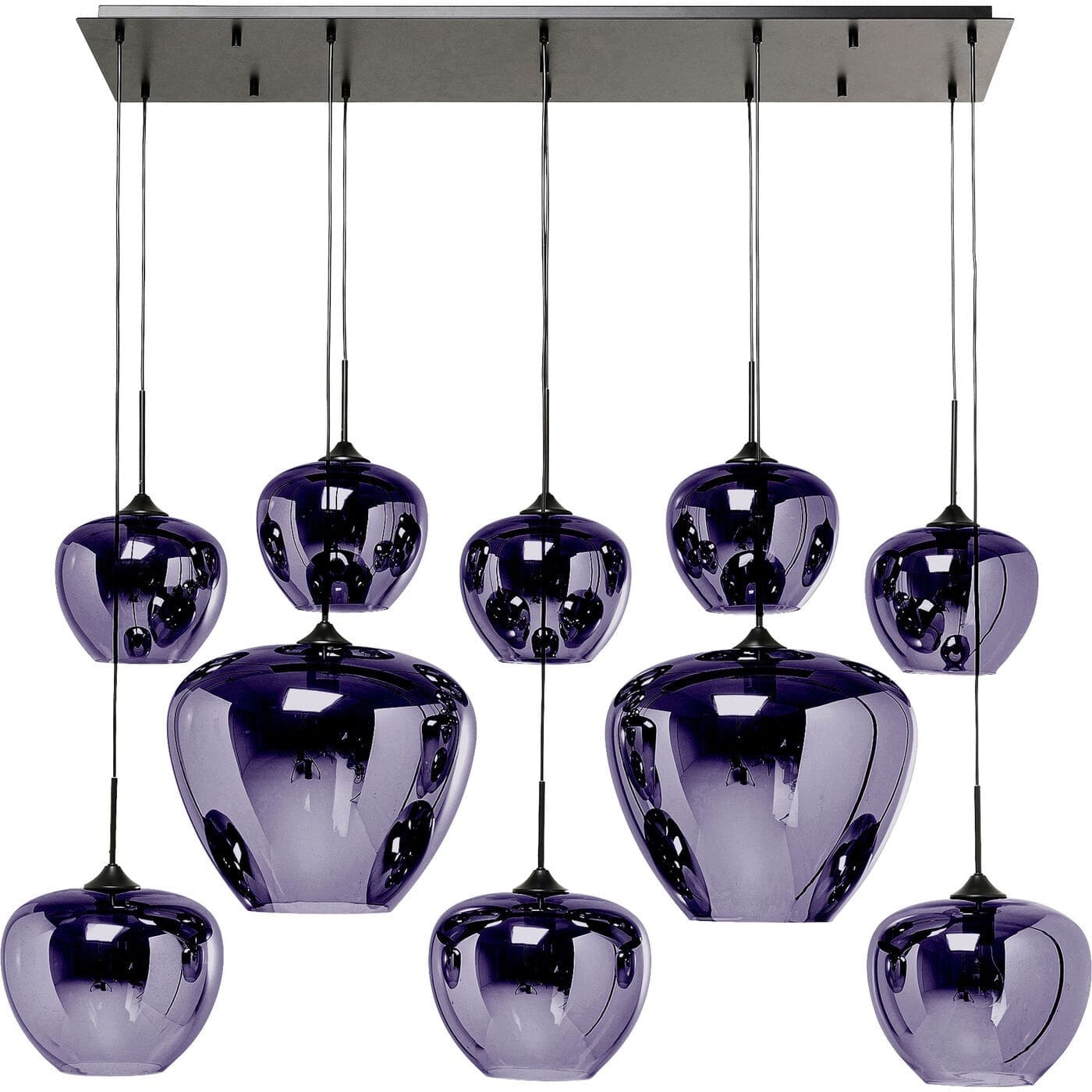 Hanglamp Sphere Night Blue Ten 160cm Kare Design Hanglamp 57639