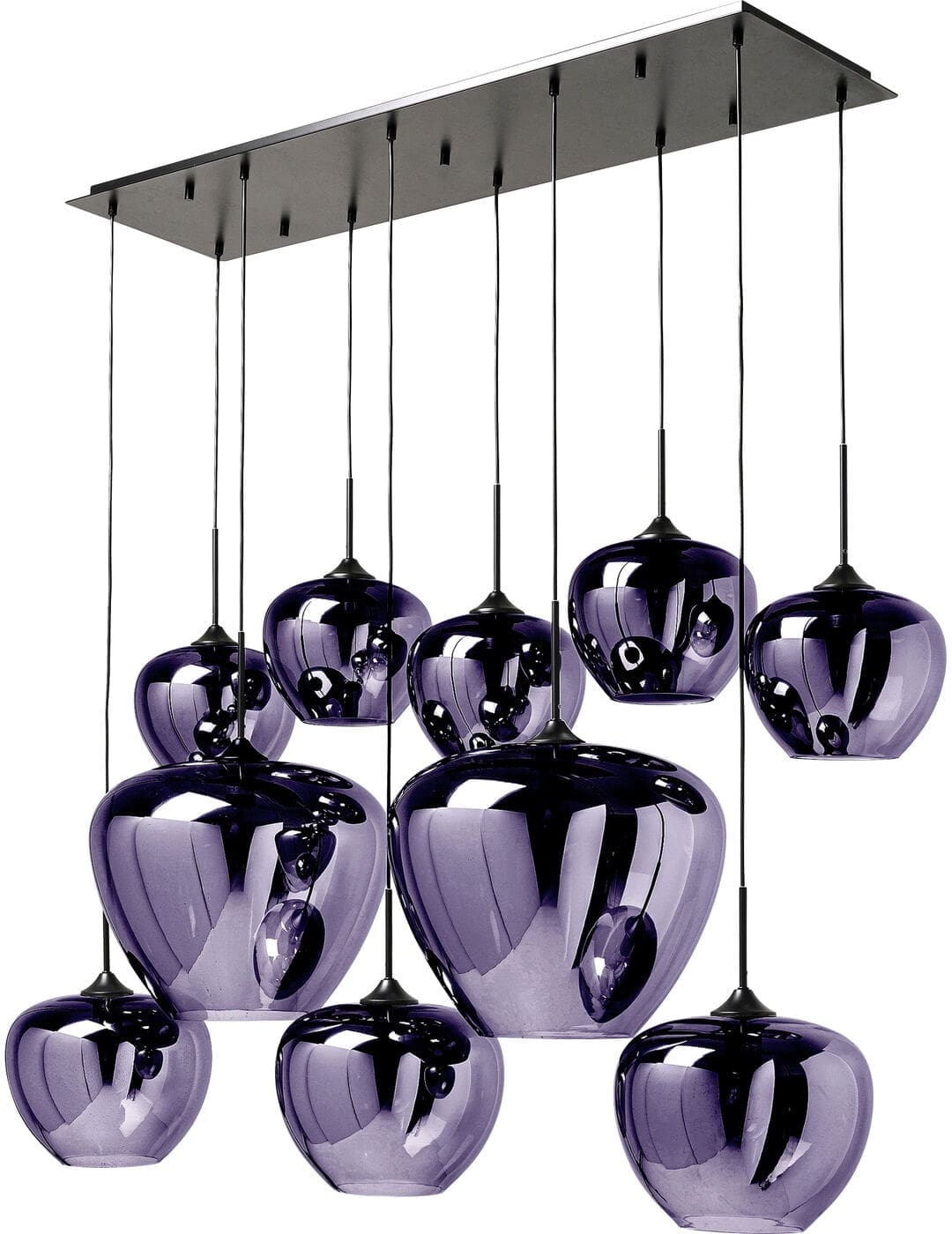 Hanglamp Sphere Night Blue Ten 160cm Kare Design Hanglamp 57639
