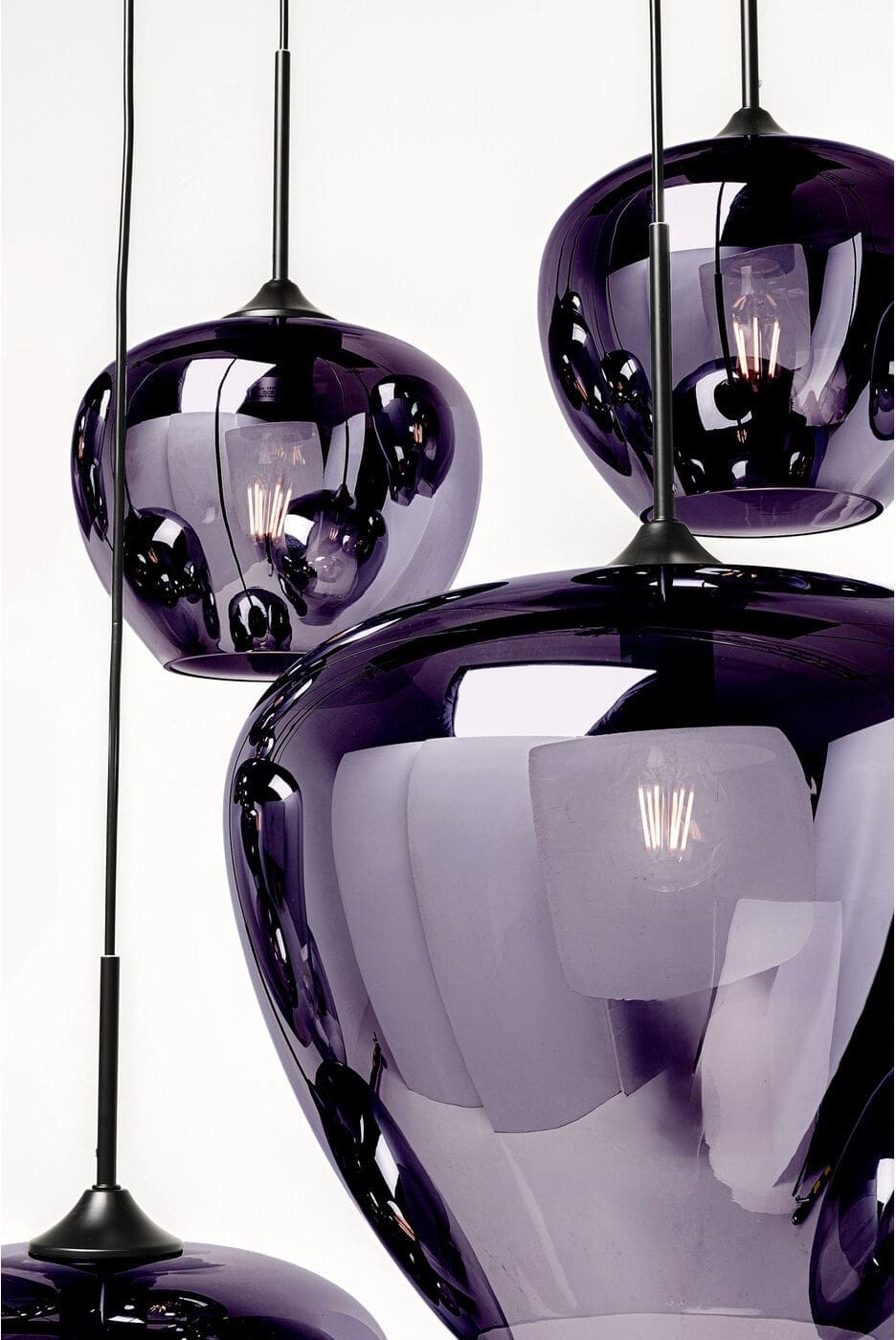 Hanglamp Sphere Night Blue Ten 160cm Kare Design Hanglamp 57639