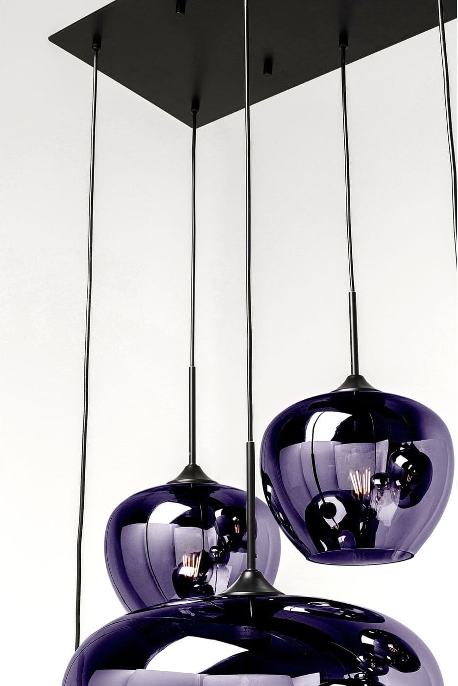 Hanglamp Sphere Night Blue Ten 160cm Kare Design Hanglamp 57639
