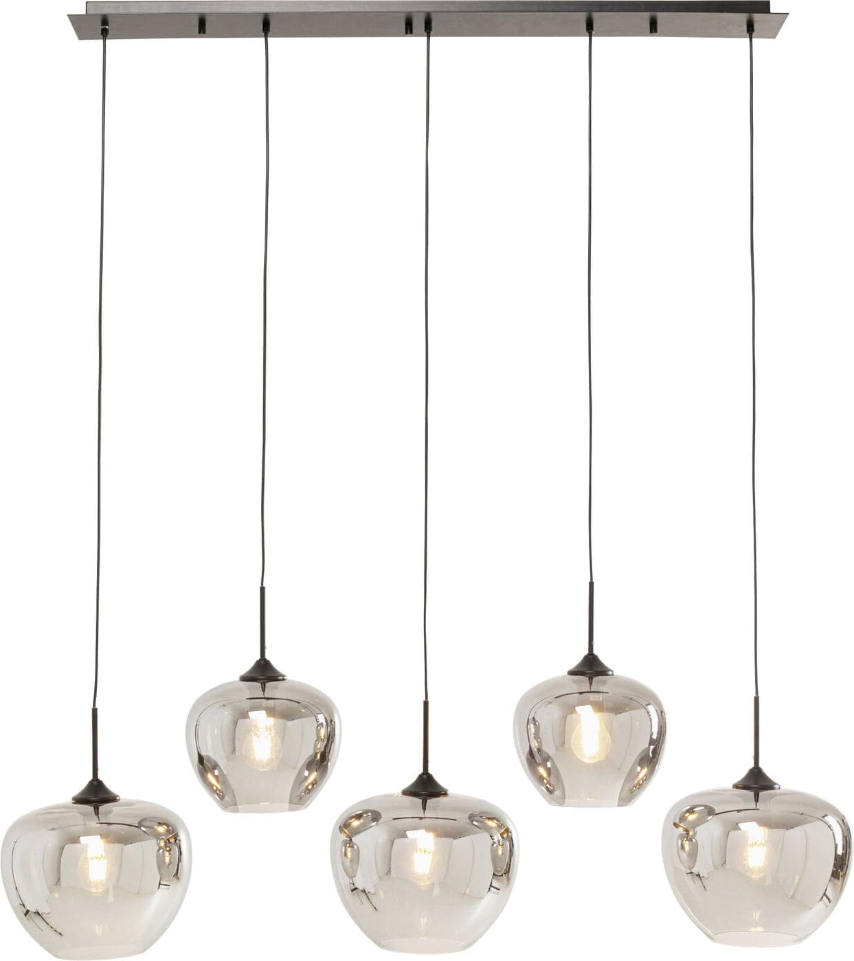 Hanglamp Sphere Smoke Five 160cm Kare Design Hanglamp 57705