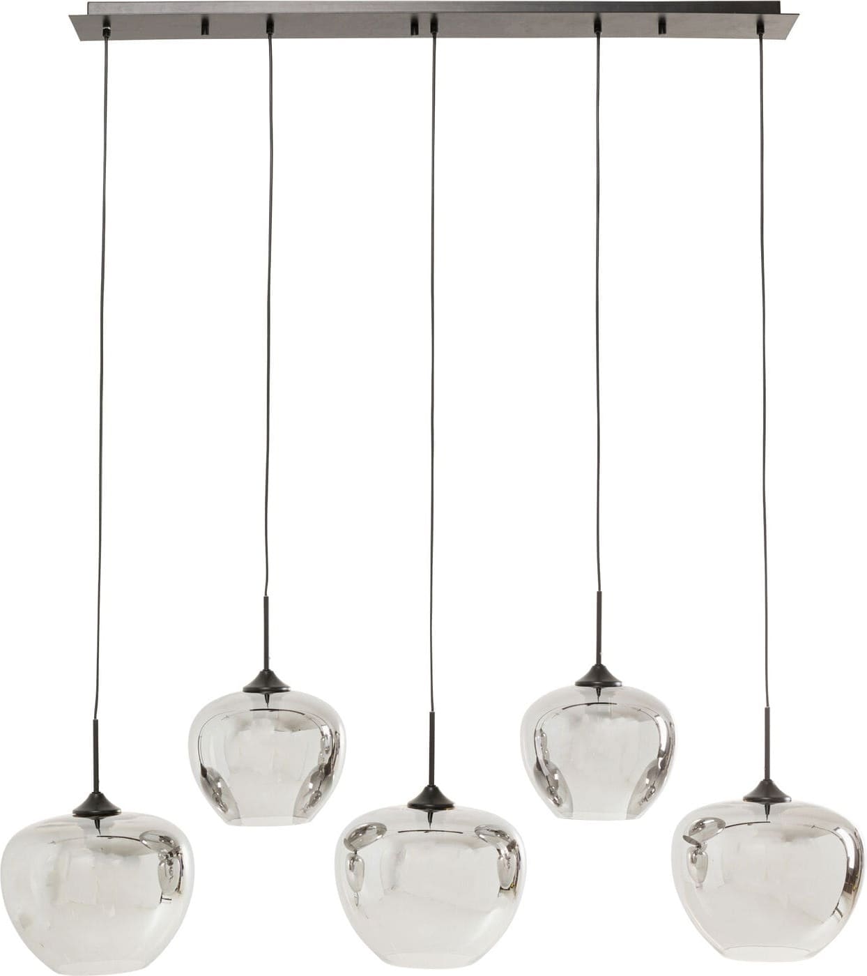 Hanglamp Sphere Smoke Five 160cm Kare Design Hanglamp 57705