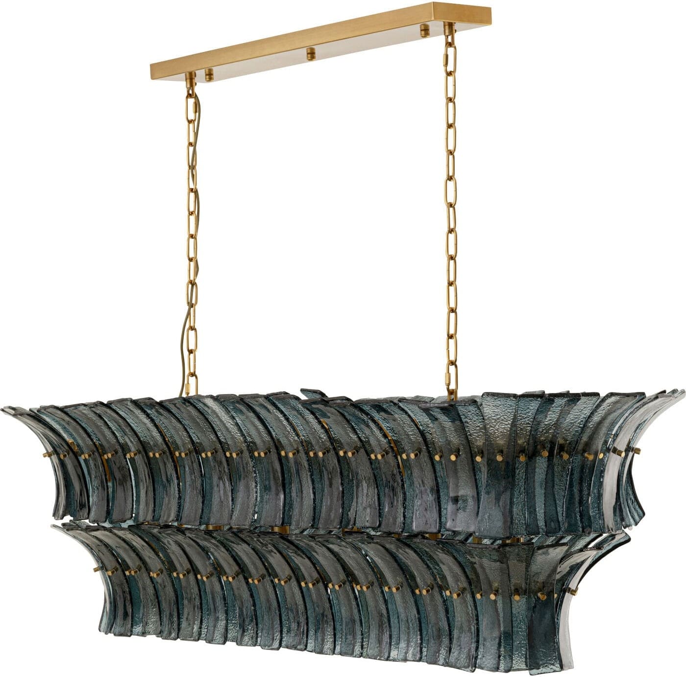 Hanglamp Venezia Blue 130cm Kare Design Hanglamp 58056