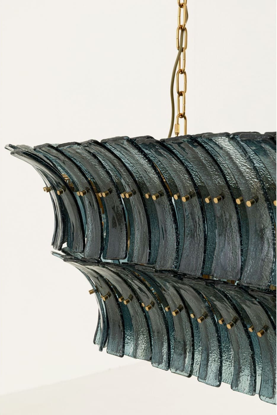 Hanglamp Venezia Blue 130cm Kare Design Hanglamp 58056