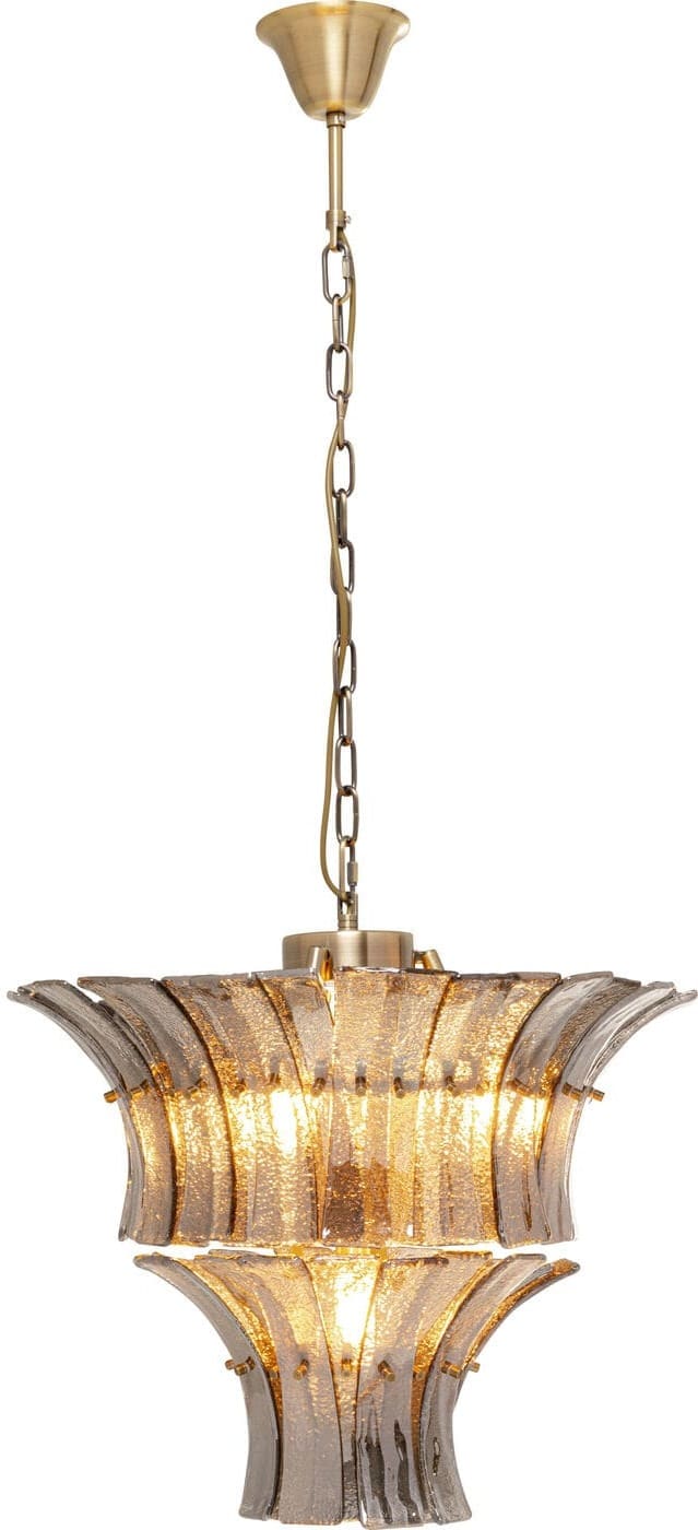Hanglamp Venezia Smoke Ø50cm Kare Design Hanglamp 58051