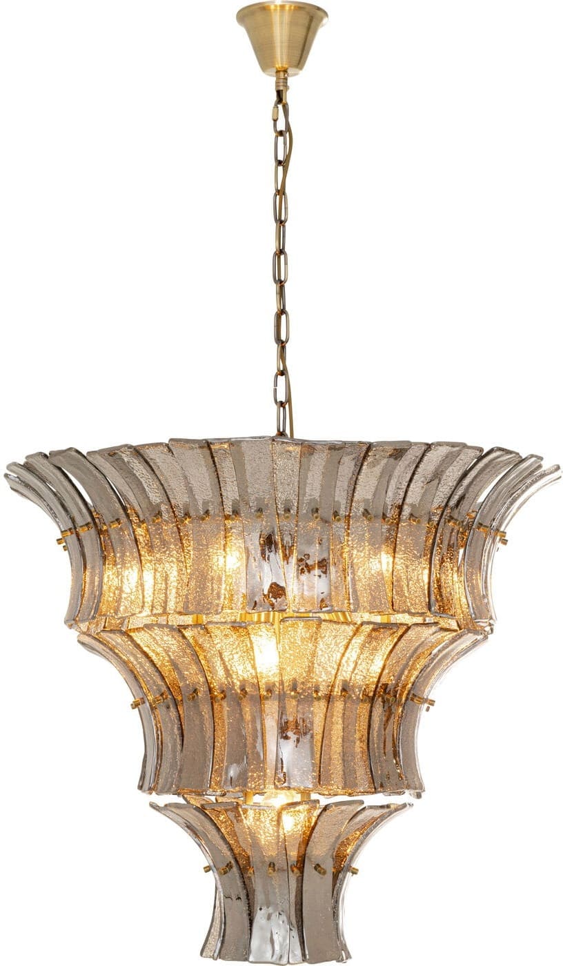 Hanglamp Venezia Smoke Ø71cm Kare Design Hanglamp 58052
