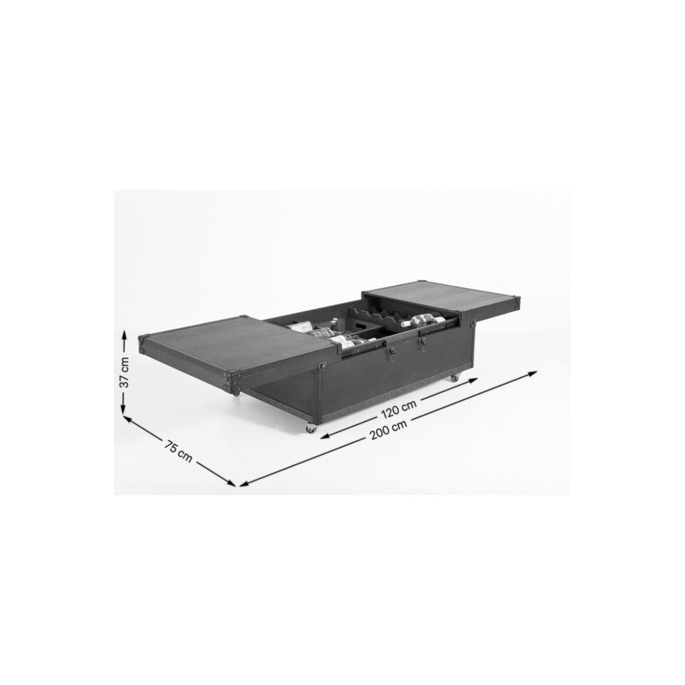 Salontafel Bar Vegas - 120x75cm - Afbeelding 19