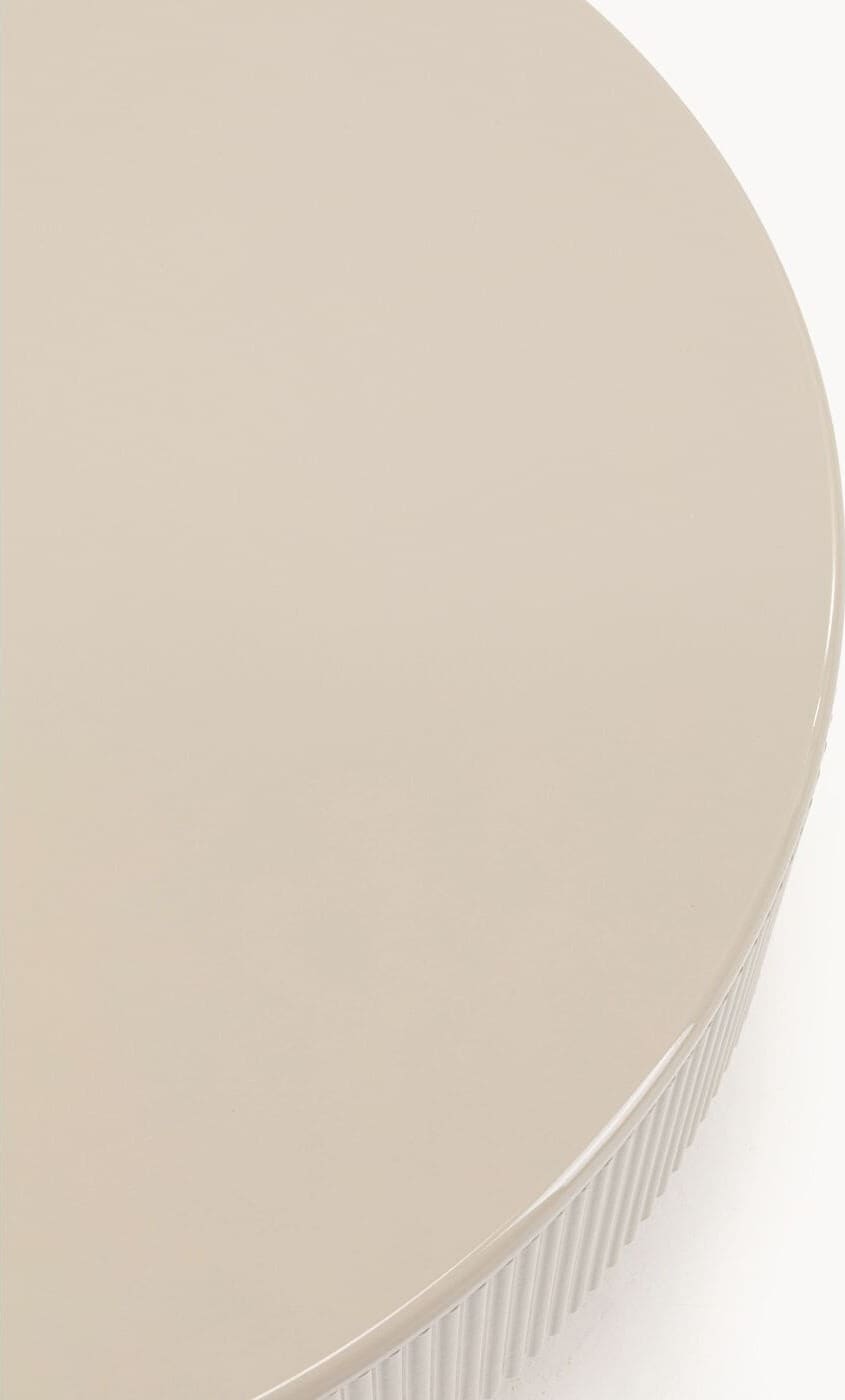 Salontafel Riffle Ø80cm Kare Design Salontafel 70805