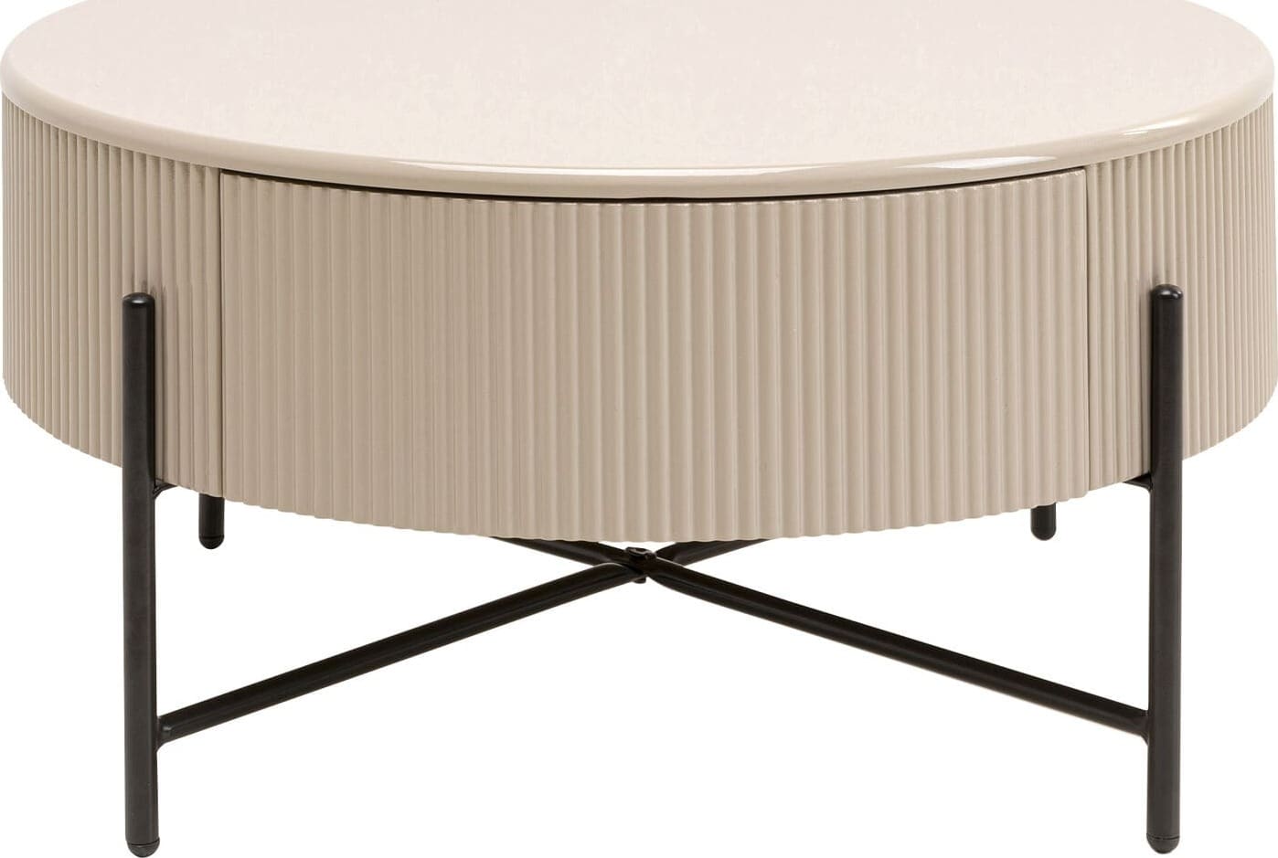 Salontafel Riffle Ø80cm Kare Design Salontafel 70805