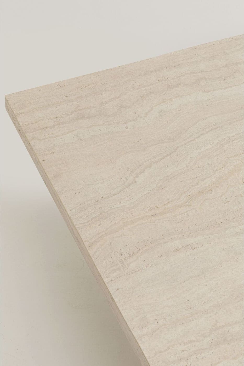 Salontafel Travertino 100x100cm Kare Design Salontafel 71064