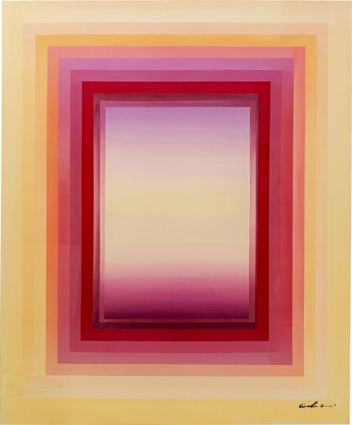 Schilderij Canvas Tendency Purple 140x170cm Kare Design Schilderij 56700
