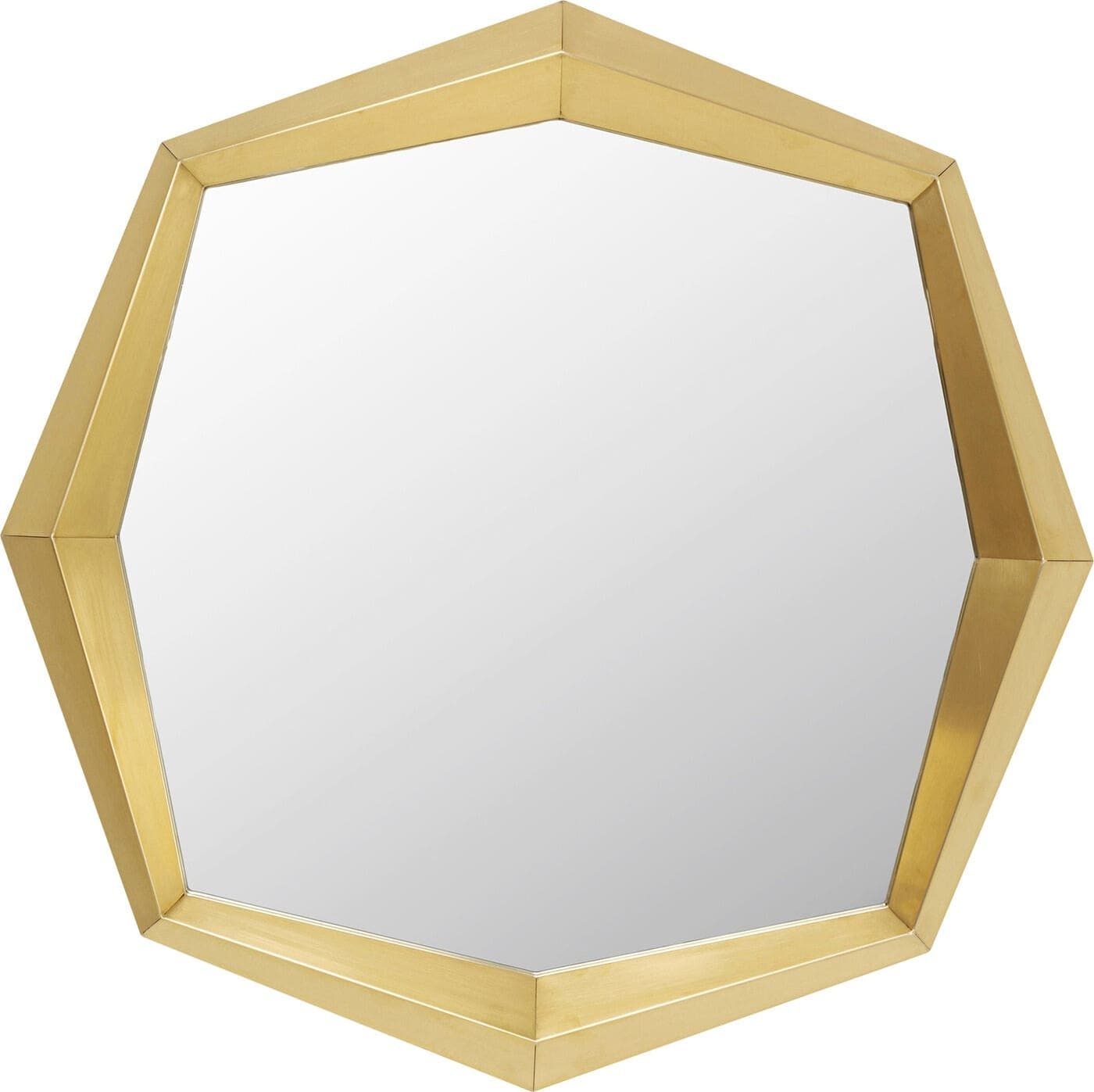 Spiegel Octagon Gold 80x80cm Kare Design Spiegel 70728
