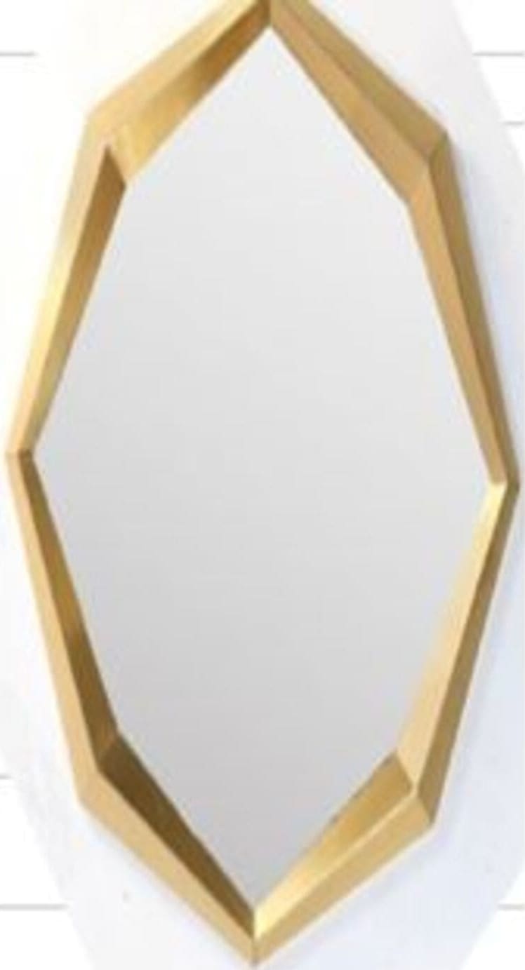 Spiegel Octagon Gold 90x150cm Kare Design Spiegel 71072