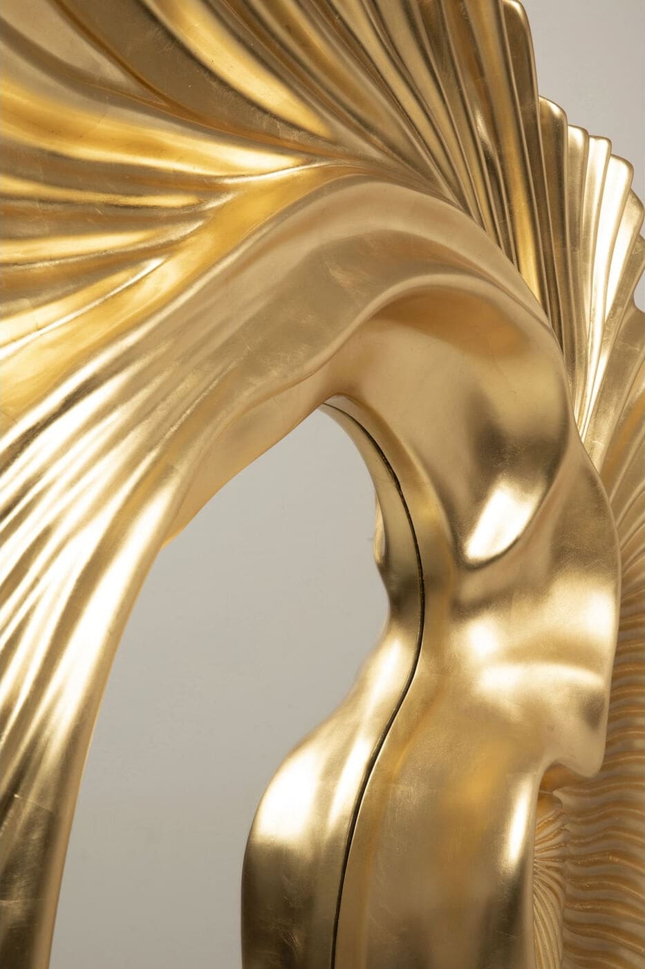Spiegel Orecchio Gold 162x146cm Kare Design Spiegel 71075